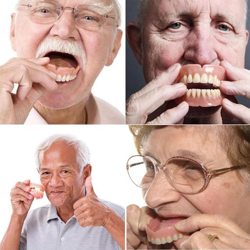 Do It Yourself Fake Tooth Repair Kits for Making Temporary Partial or Full Dentures,Tooth Fixing Kit for Regaining Condident Smile