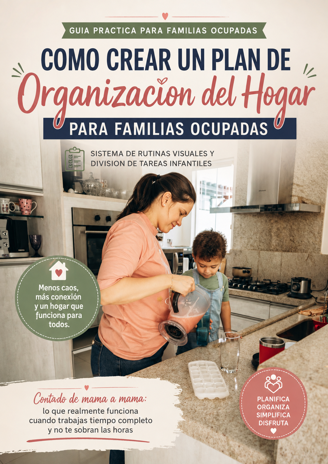 Como Crear Un Plan De Organizacion Del Hogar para Familias Ocupadas